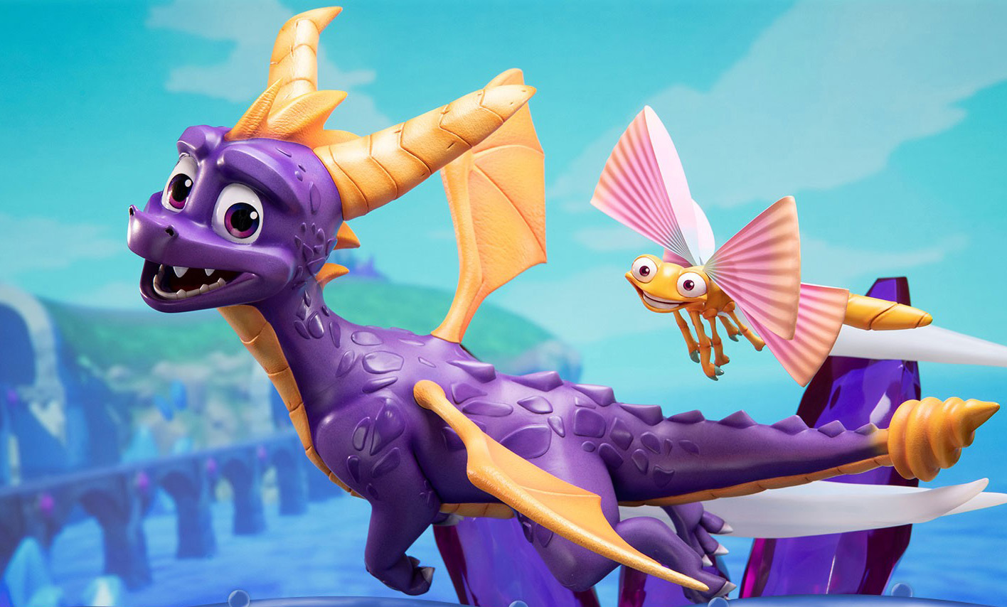 Imagen de Ya se puede reserva la nueva figura de Spyro creada por First 4 Figures