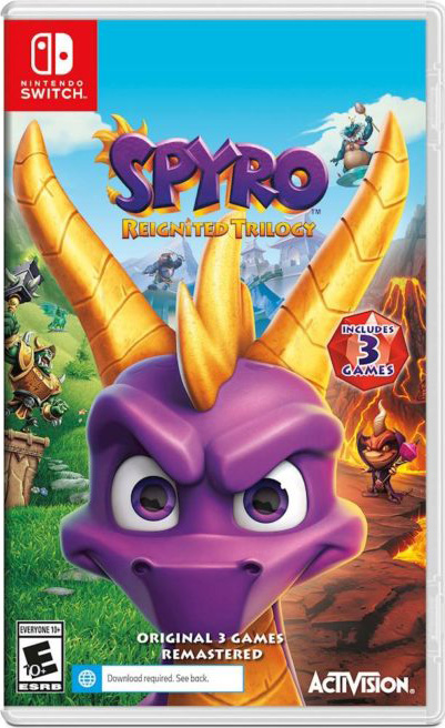 Portada de Spyro Reignited Trilogy