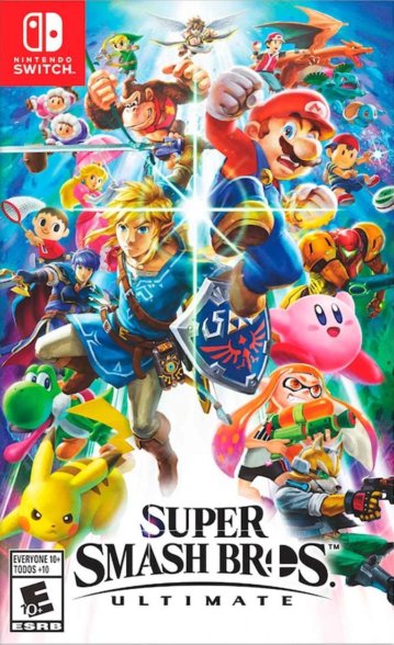Portada de Super Smash Bros. Ultimate
