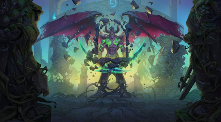 Imagen de Llega a Hearthstone la nueva expansión Cenizas de Terrallande y la clase Cazador de Demonios