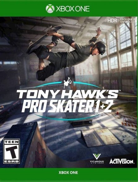 Portada de Tony Hawk's Pro Skater 1 + 2