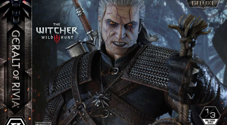 Imagen de Geralt de Rivia (The Witcher 3) puede ser tuyo en esta increíble figura de hasta 1449 dólares