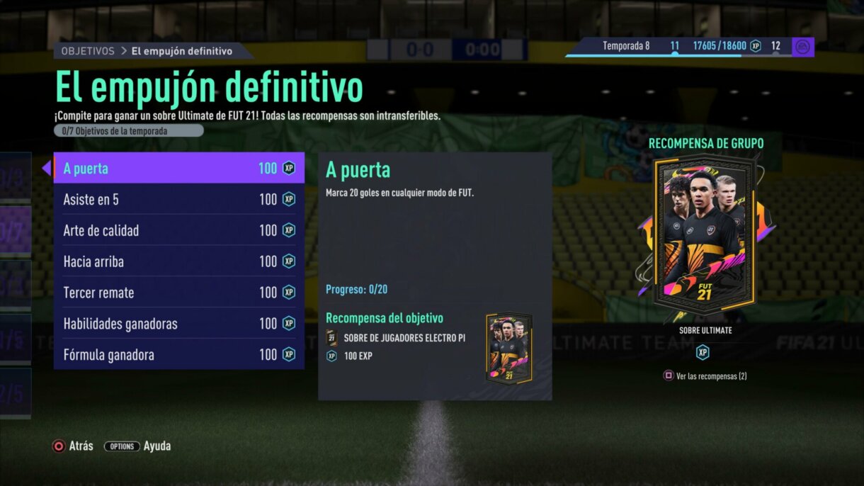 FIFA 21: ya podemos conseguir, por tiempo limitado, el mejor sobre de Ultimate Team gratuito