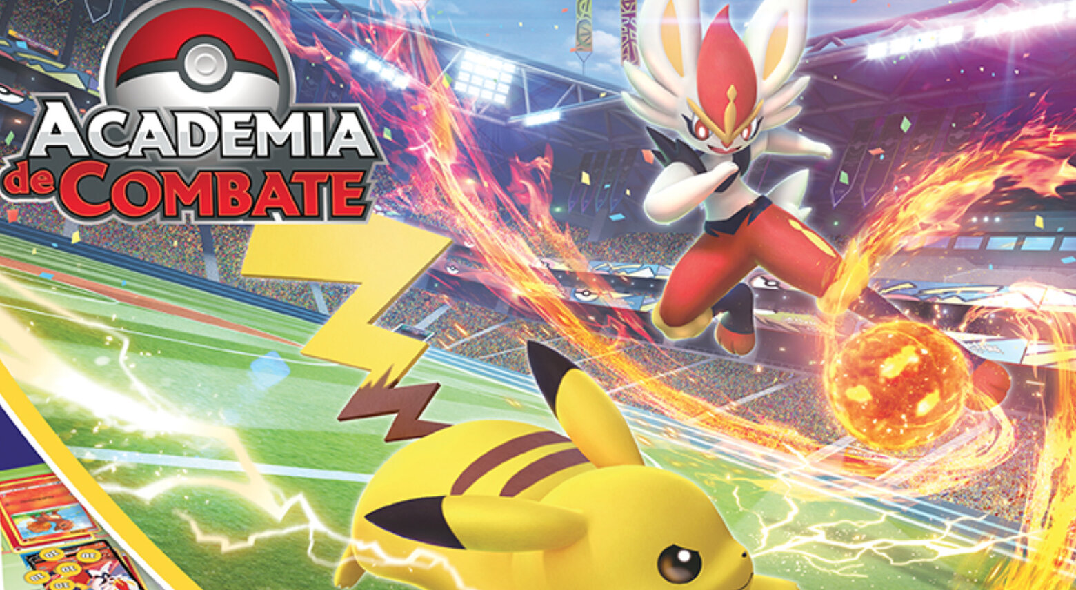 Academia de Combate JCC Pokemon portada