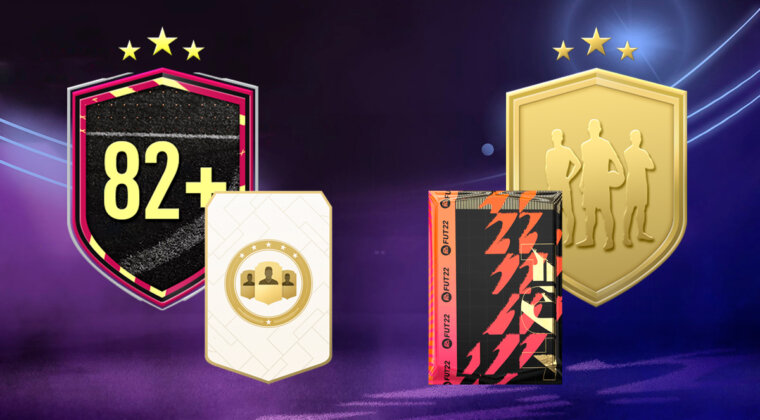 Imagen de FIFA 22: ¿Interesa hacer los SBC's "Elección de jugador 82+" y "Mejora triple Oro común"? + Solución