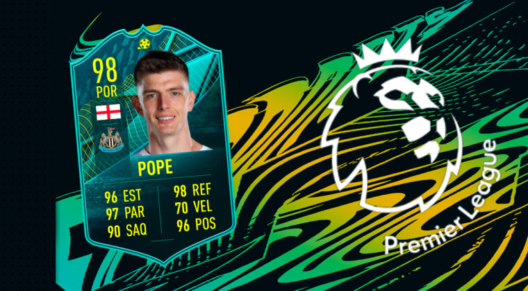 Imagen de FIFA 22: solución al SBC de Nick Pope Moments