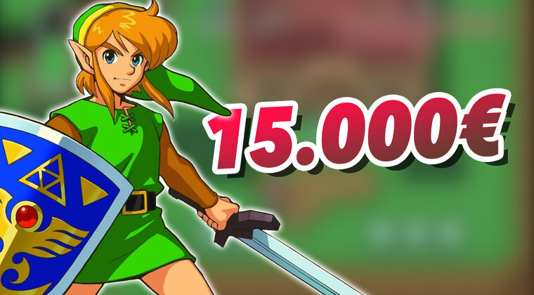 Imagen de La edición de Zelda que está en eBay por 15.000€ y que posiblemente termine vendiéndose
