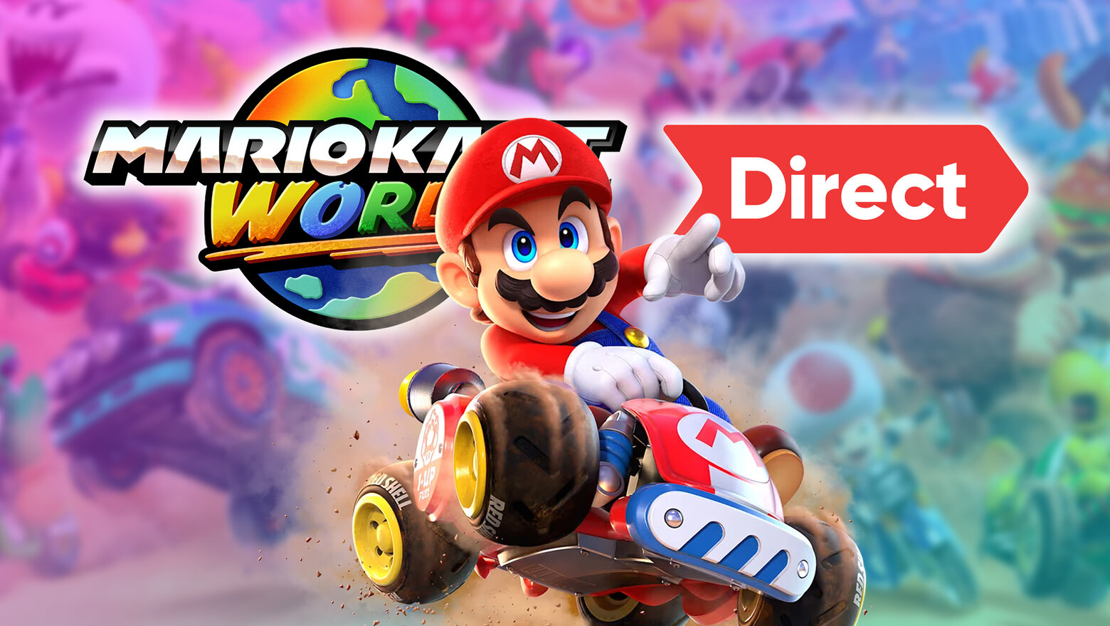 Mario kart world direct en directo