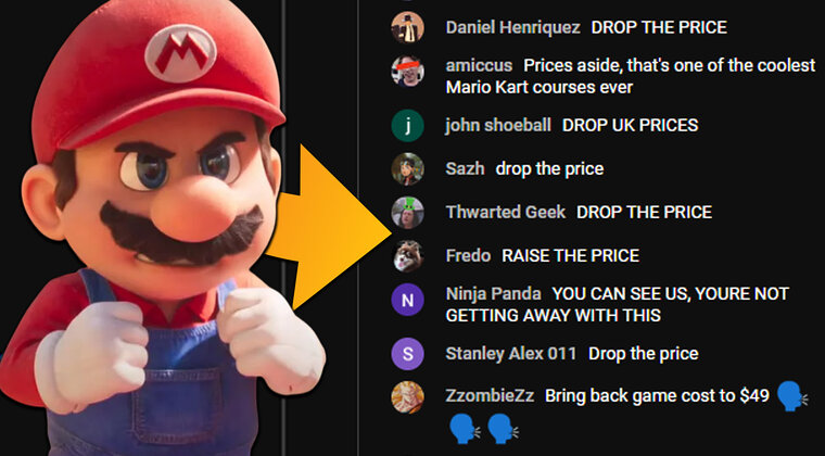 Imagen de "Bajad el precio de Nintendo Switch 2", la respuesta de los fans ante el precio de la consola