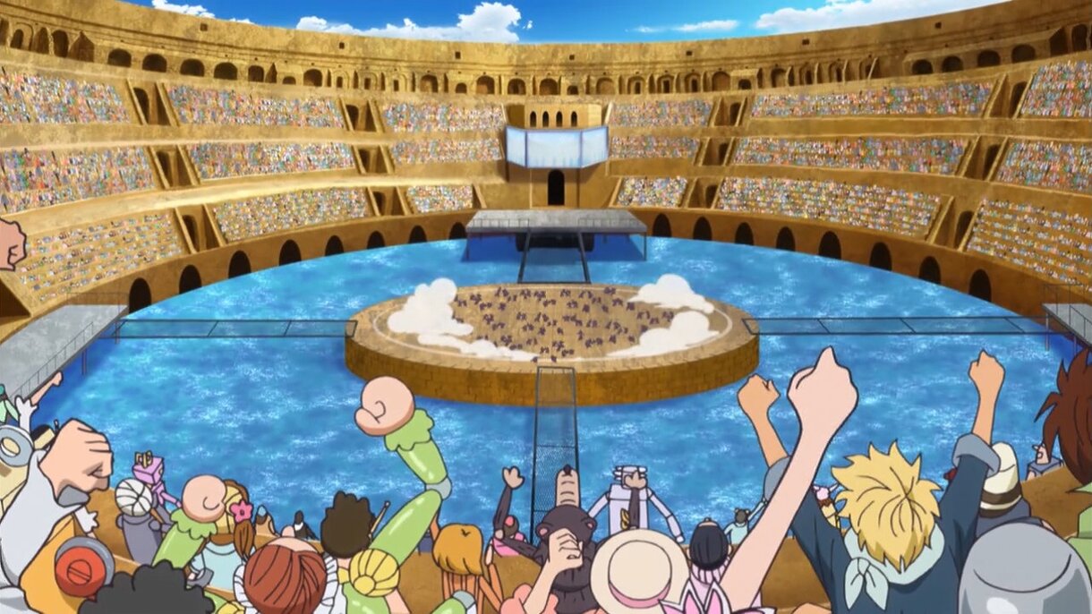 Coliseo Corrida - One Piece