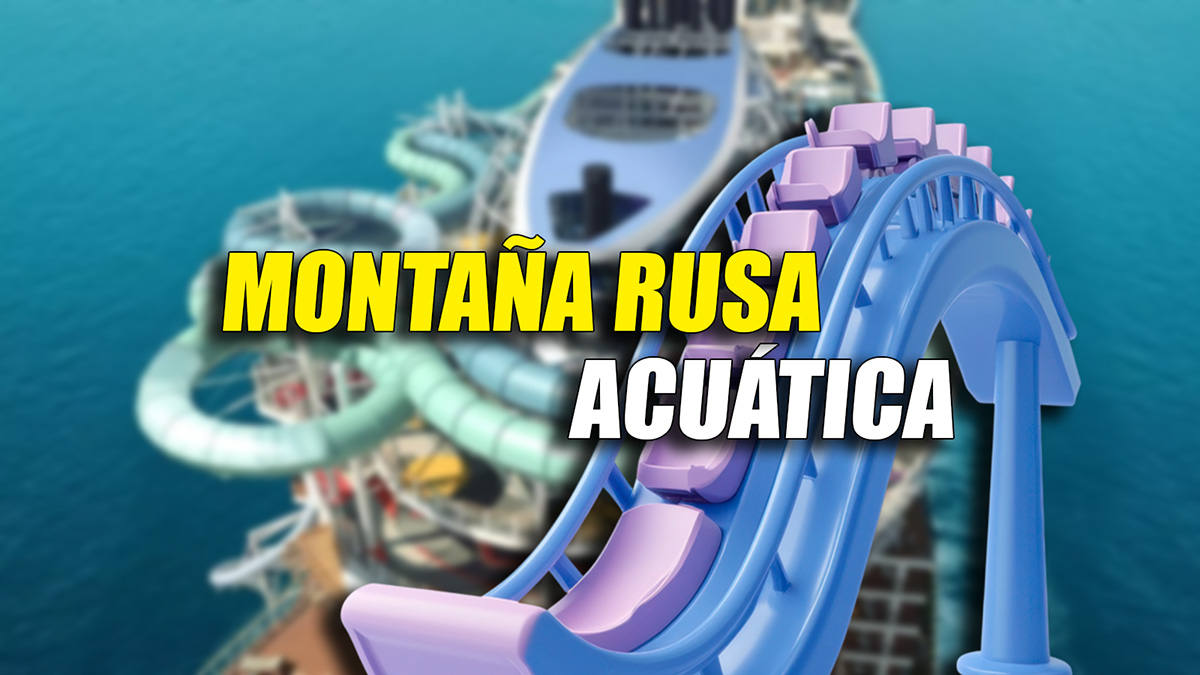 montaña rusa acuatica