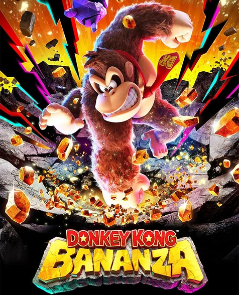 Portada de Donkey Kong Bananza